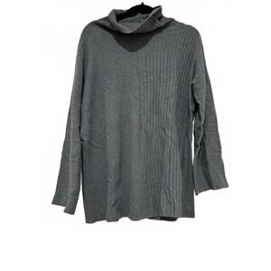 flora Fedi women's cashmere blend cowl neck sz S TAG FELL OFF #1536